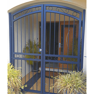 Security Gate in Front of House - Aus-Secure