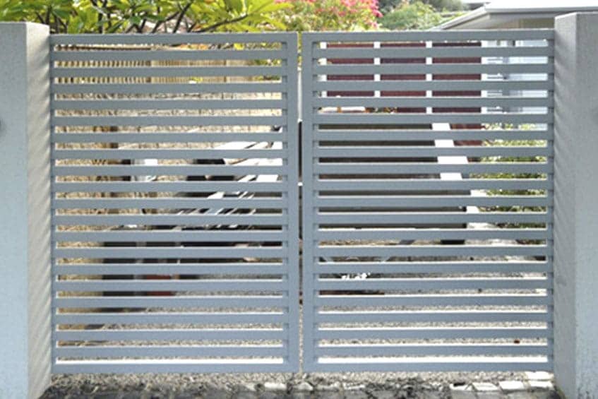 Aluminium Slat Gates by Aus-Secure